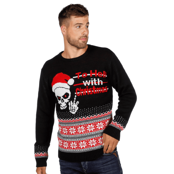 To Hell With Christmas Jule Sweater