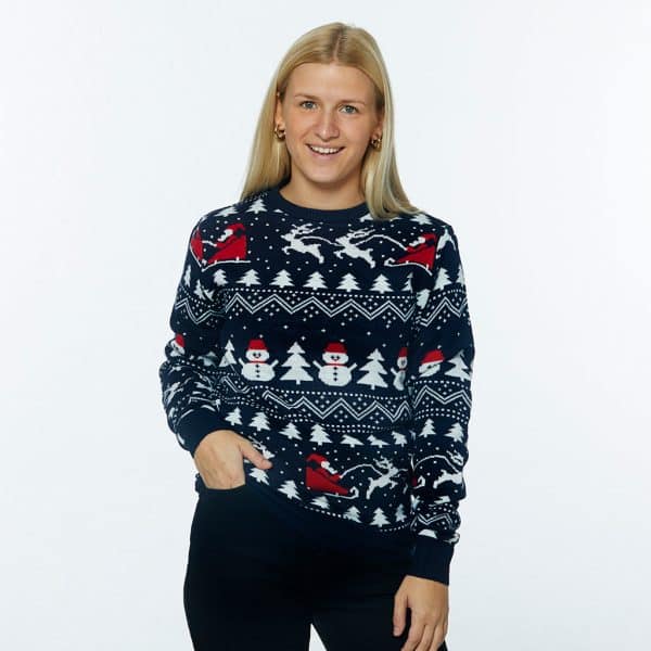 Den Stilede Julesweater - Dame