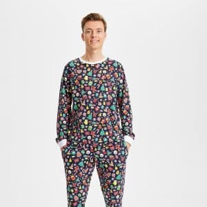 Jule-Sweaters - Crazy julepyjamas - S