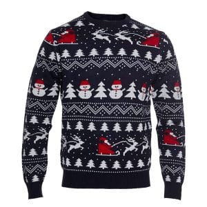 Jule-Sweaters - Den Stilede Julesweater - 2XL