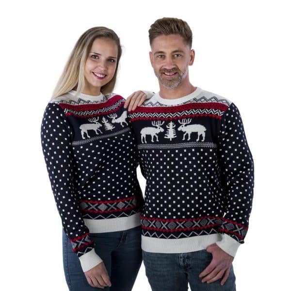 Traditionel Elg Julesweater