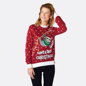 Lazy Christmas Julesweater Dame