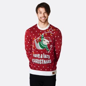 Lazy Christmas Julesweater Herre