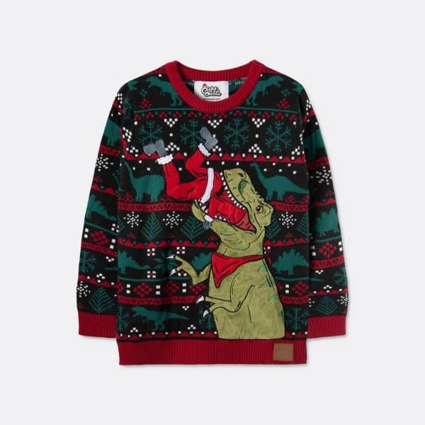 T-Rex Julesweater Børn