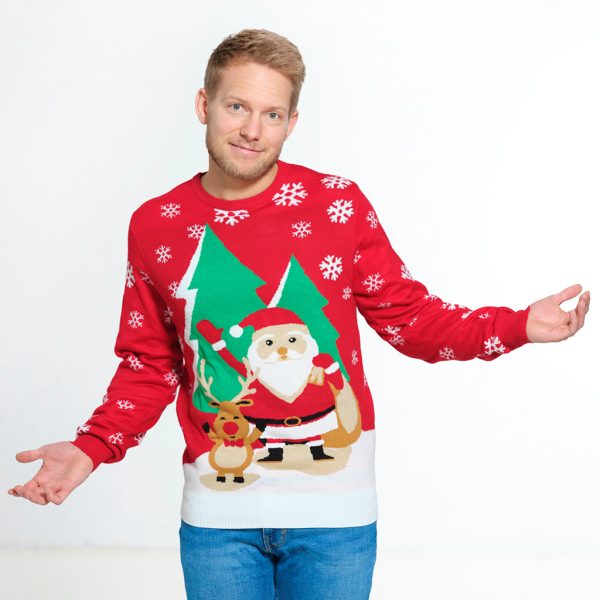 Den Folkekære Julesweater - herre / mænd.