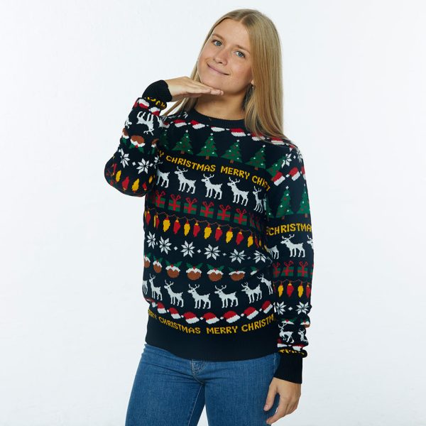 Den Stemningsfyldte Julesweater - dame / kvinder