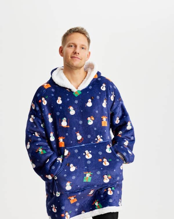 Snemand Dreamhoodie Blå - Voksen