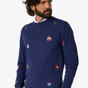 OppoSuits - Sweat X-Mas Icons - Navy L