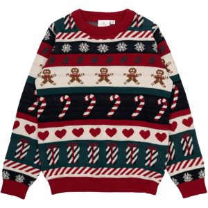 Holiday Jacquard Pullover - MULTICOLOU - 110-116