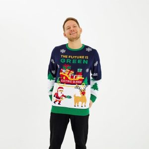 Jule-Sweaters - The Electric Christmas Sweater - 2XL