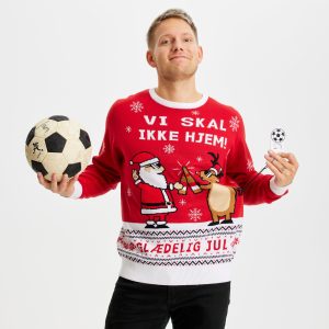 Vi Skal Ikke Hjem Fodboldsweateren - Voksen