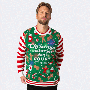 Christmas Calories Julesweater Herre
