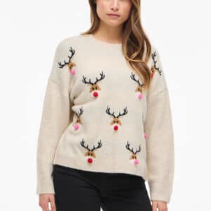 Vimarcipel striktrøje - Birch