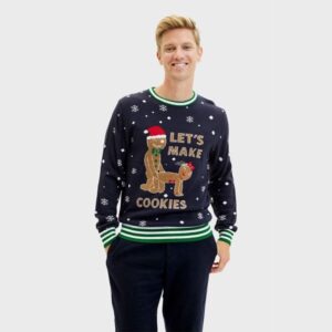 Jule-Sweaters - Let's make Christmas cookies sweater - 2XL/3XL