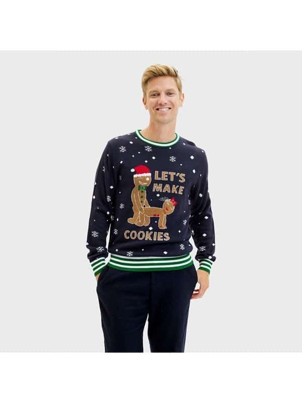 Jule-Sweaters - Let's make Christmas cookies sweater - 2XL/3XL