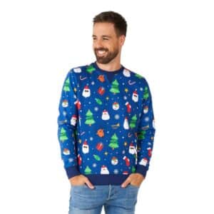 OpposuitsÂ® Festivity Sweater Blå